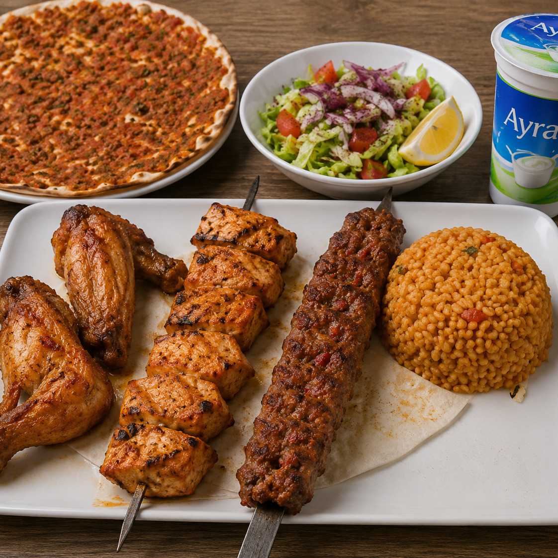 Kebapçı Tabagı Lahmacunlu