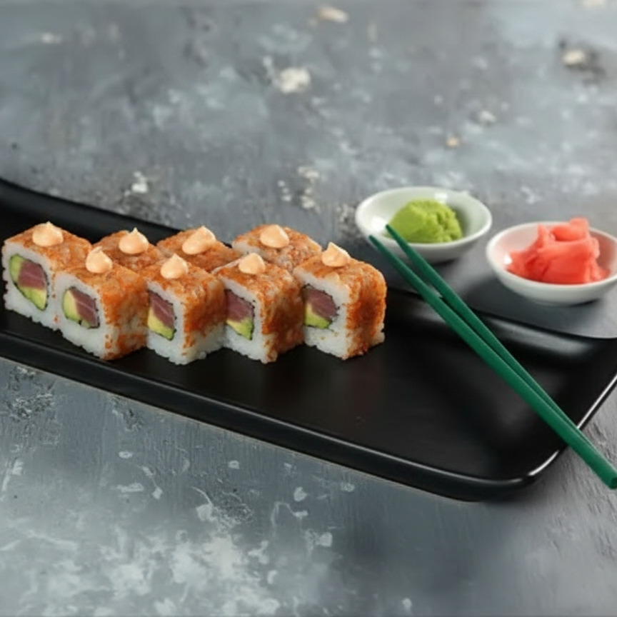 Spicy Tuna Roll (8 Pcs)