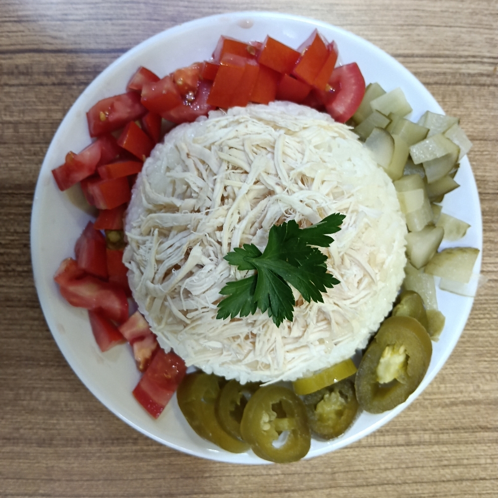 Tereyağlı Tavuklu Pirinç Pilavı