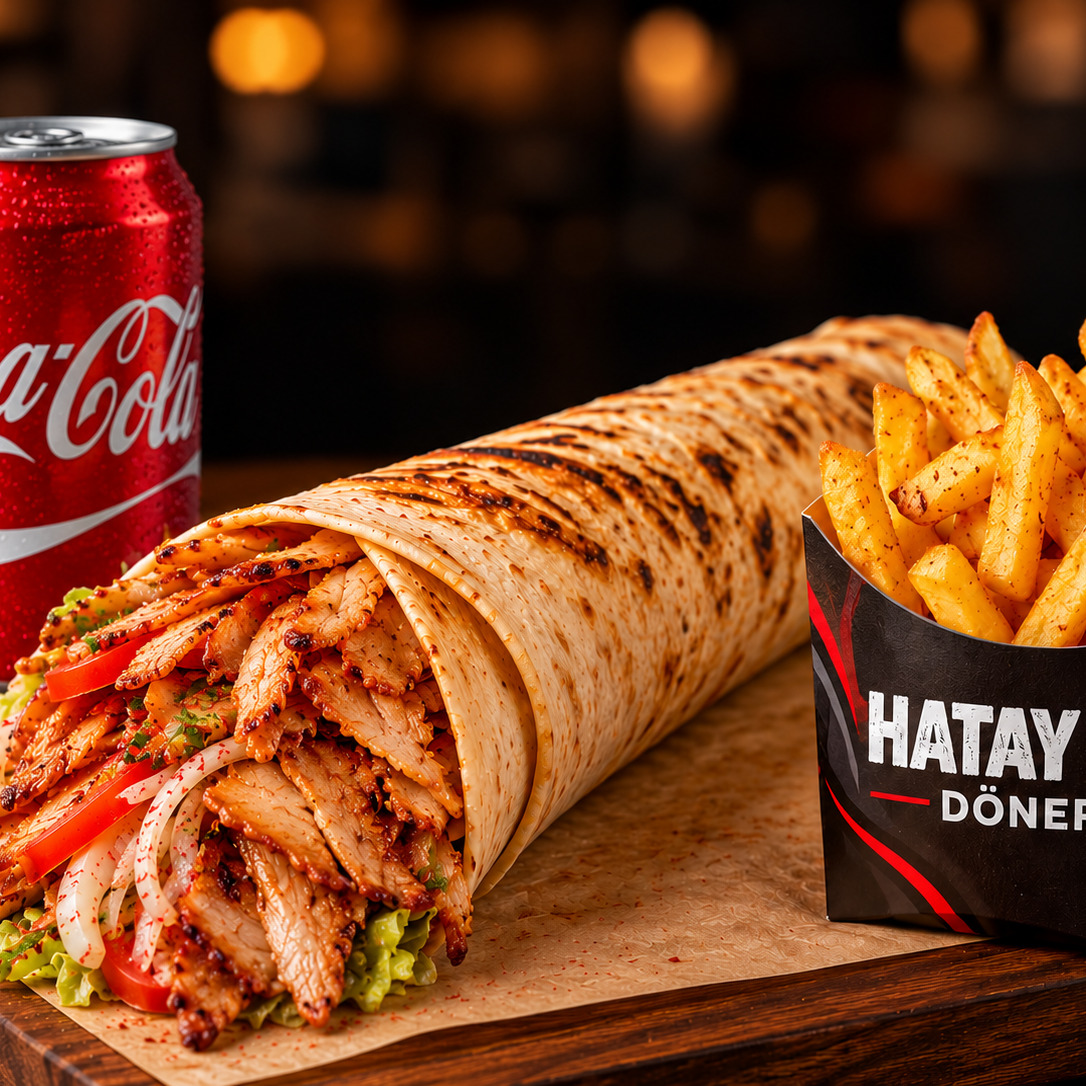 150 Gr Zurna Menü - Patates + Coca-Cola (330 ml)