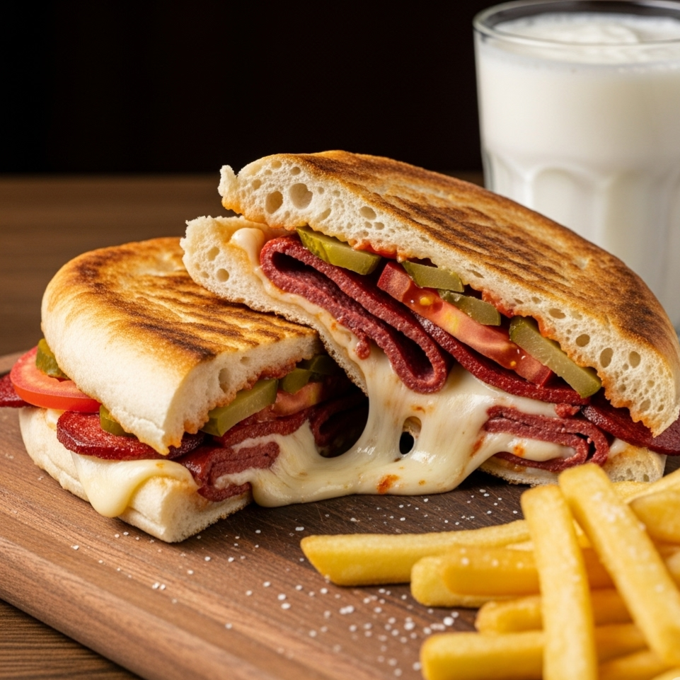 Bazlama Tost Karışık Menü 1