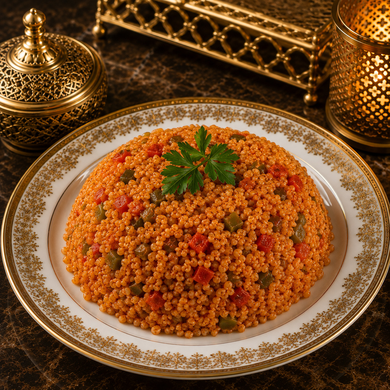 Meyhane Usulü Bulgur Pilavı