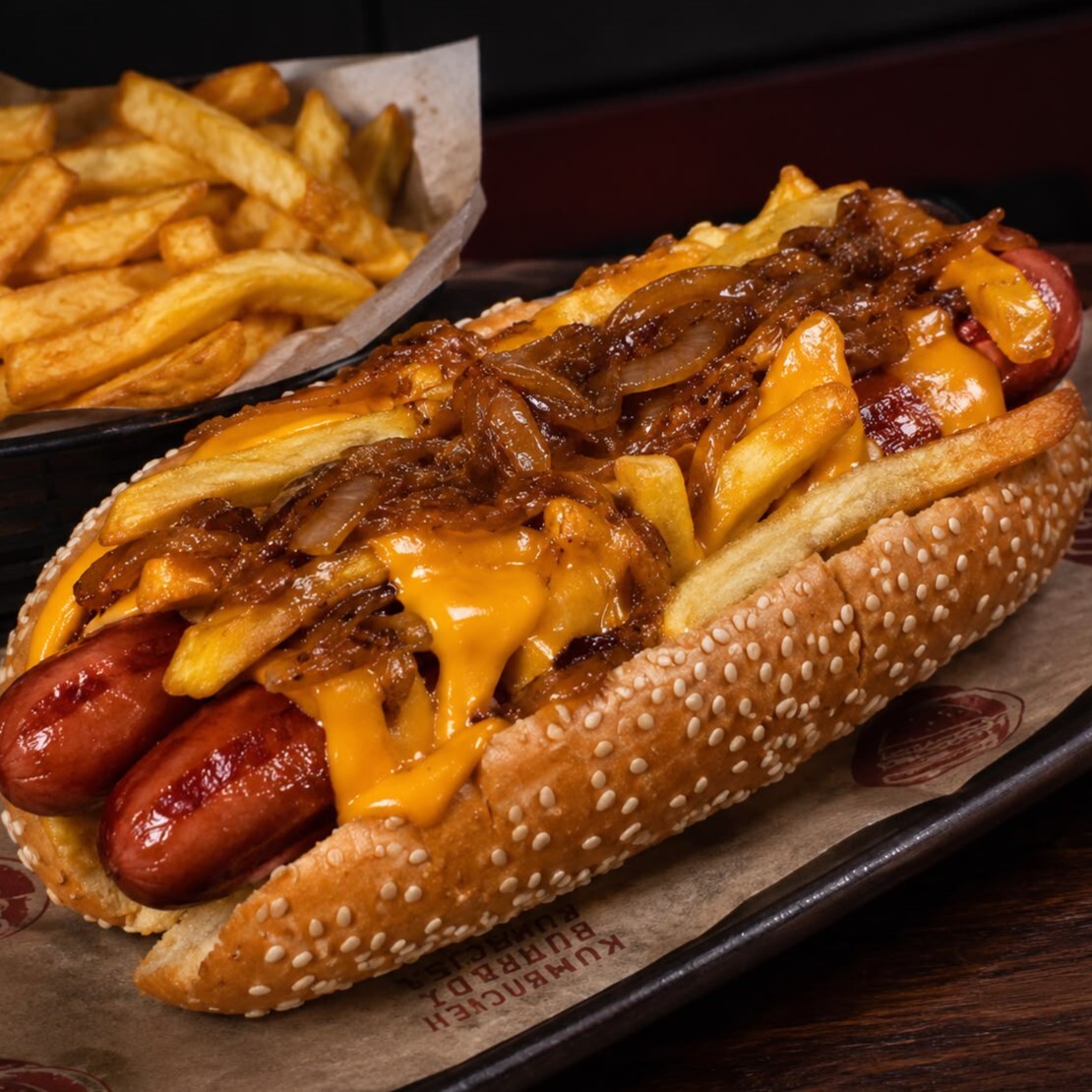 Cheddarlı Hot Dog