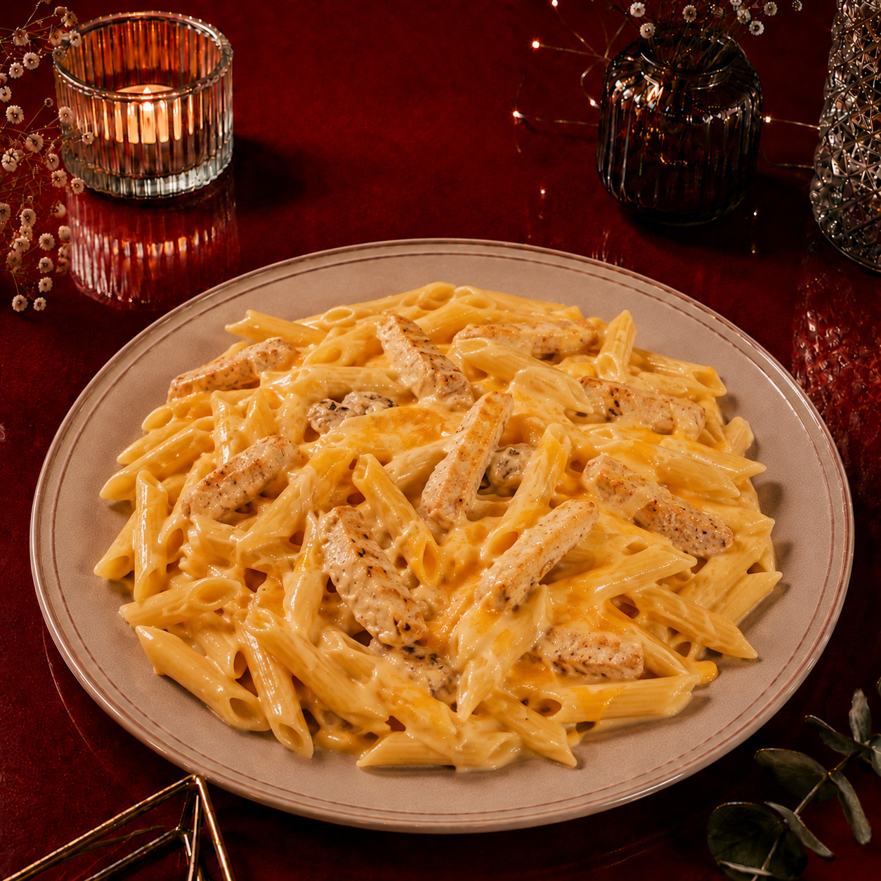 Chees Tavuklu Penne