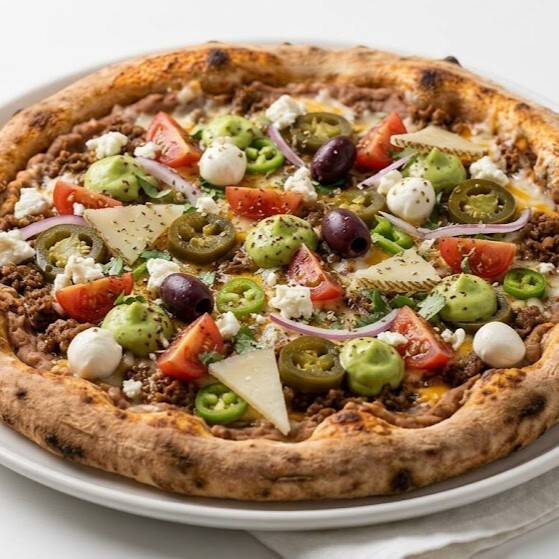 Peynirli Akdeniz Pizza (Büyük)