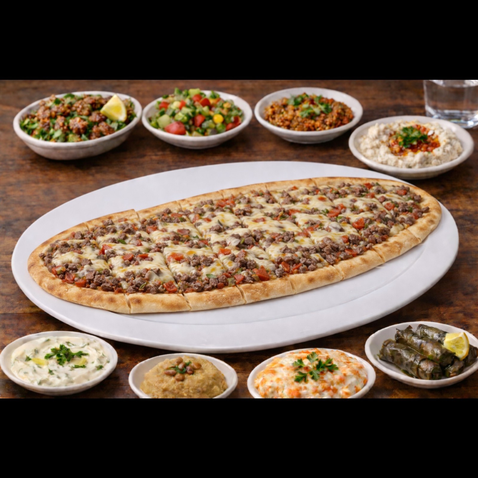 Kuşbaşılı Kaşarlı Pide