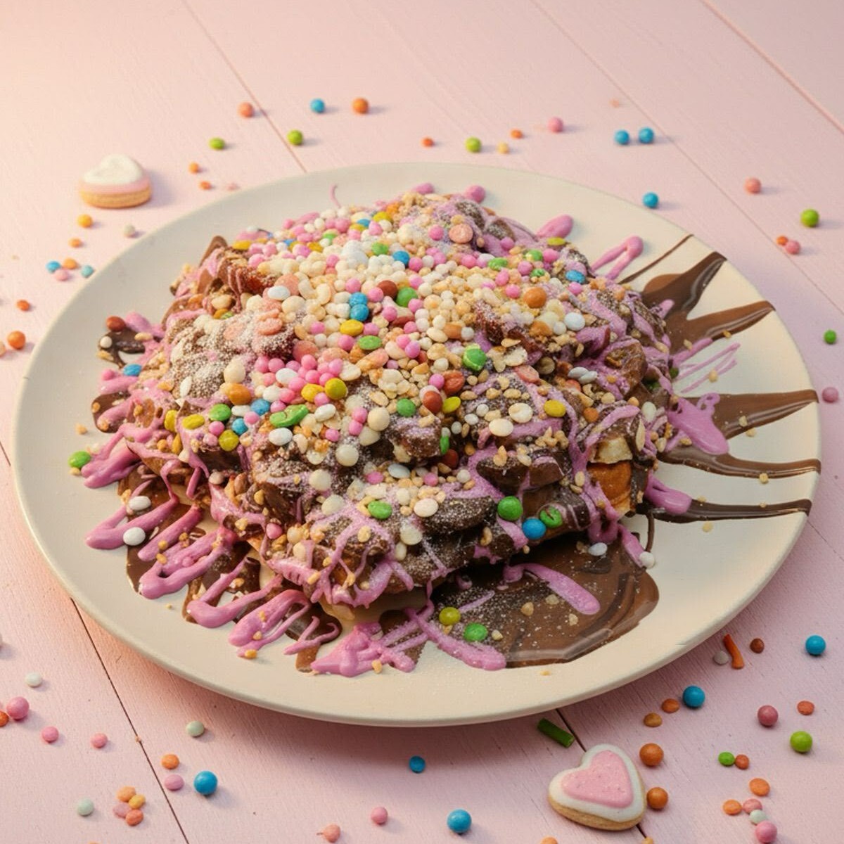 Açık Bubble Waffle