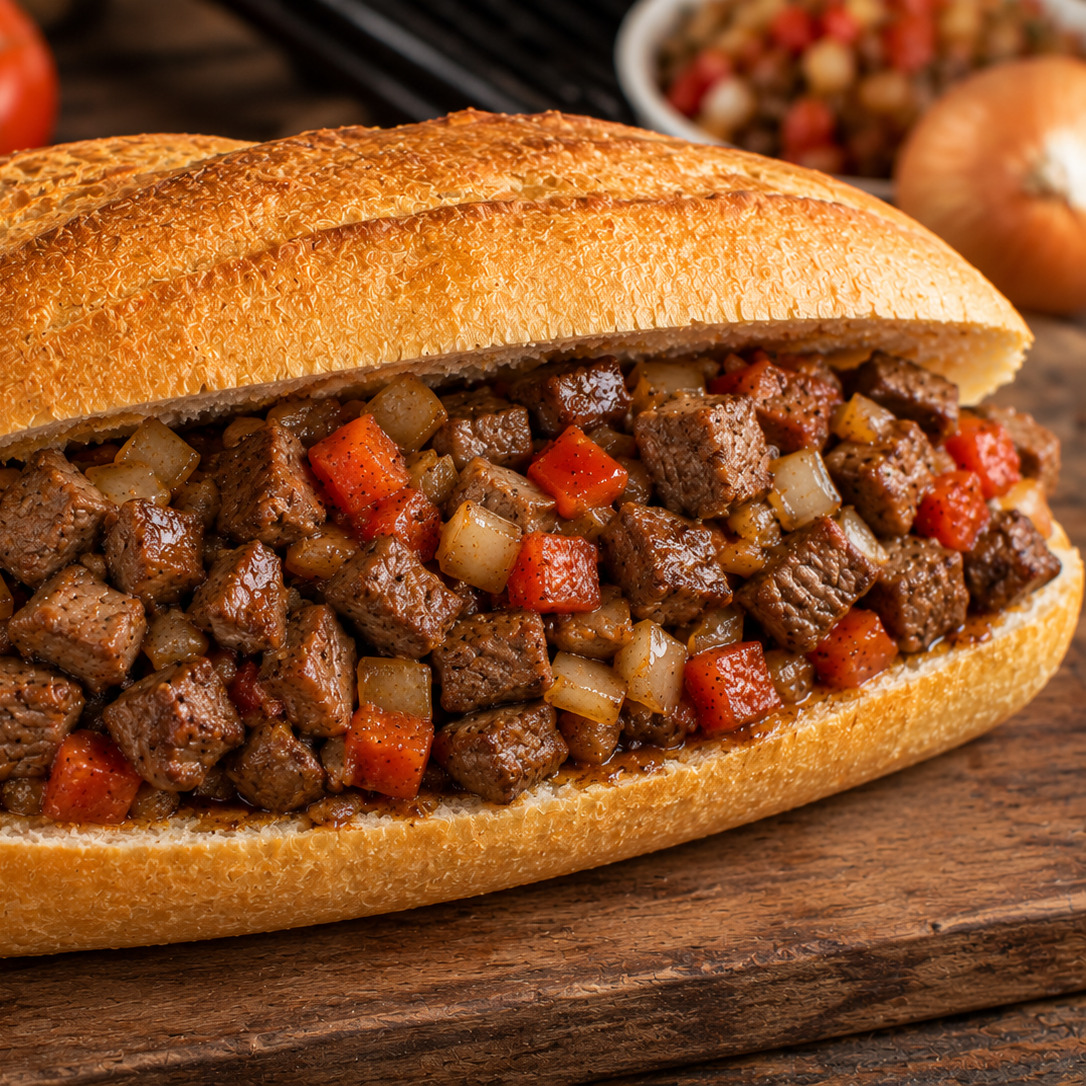 Tam Ekmek Arası Et Kavurma