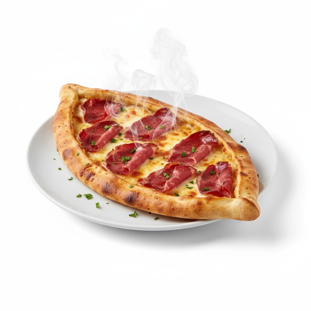 Pastırmalı Kaşarlı Pide