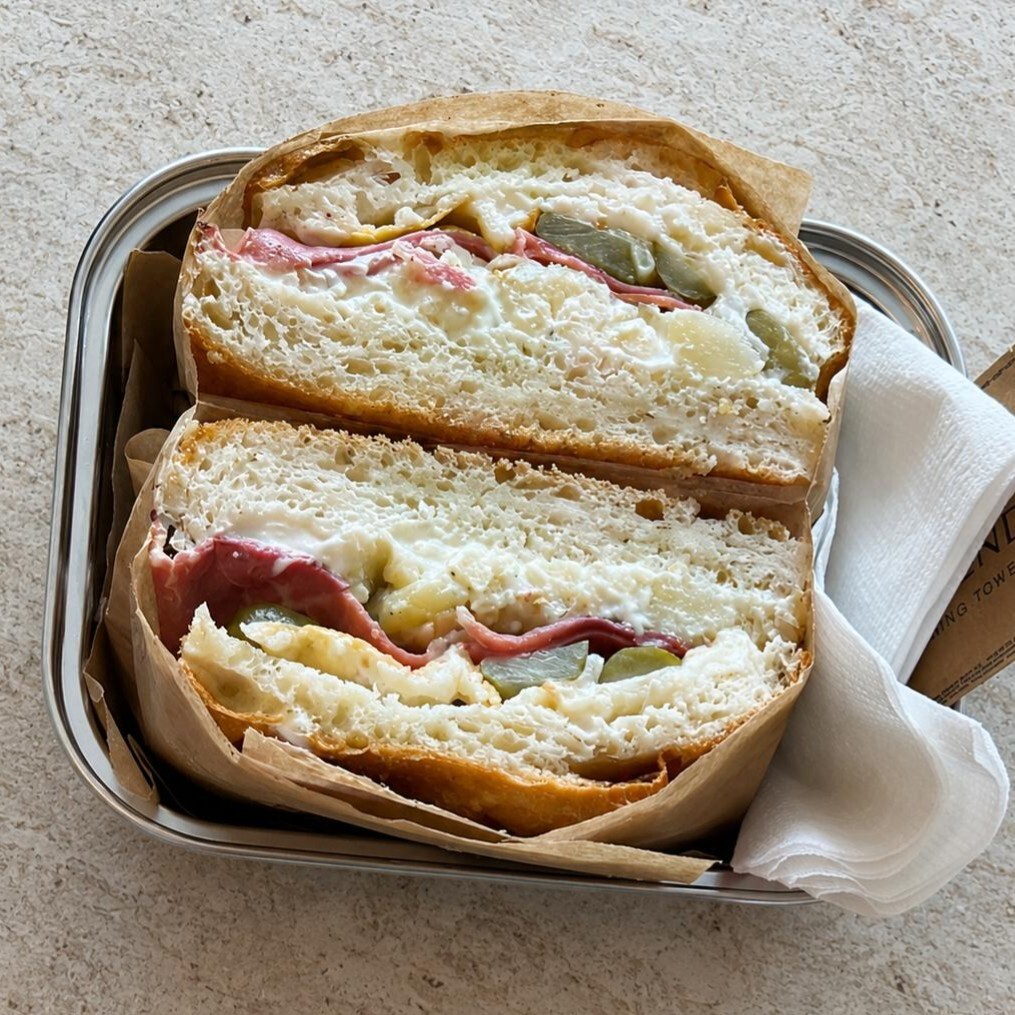 Focaccia Raclette Sandviç
