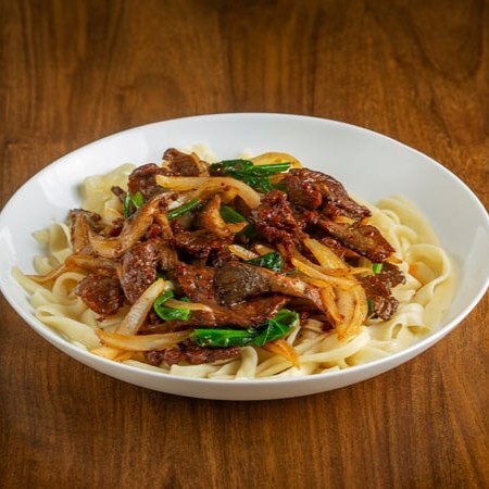 Kebap Makarna Kavurması