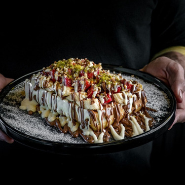 Kremalı Waffle