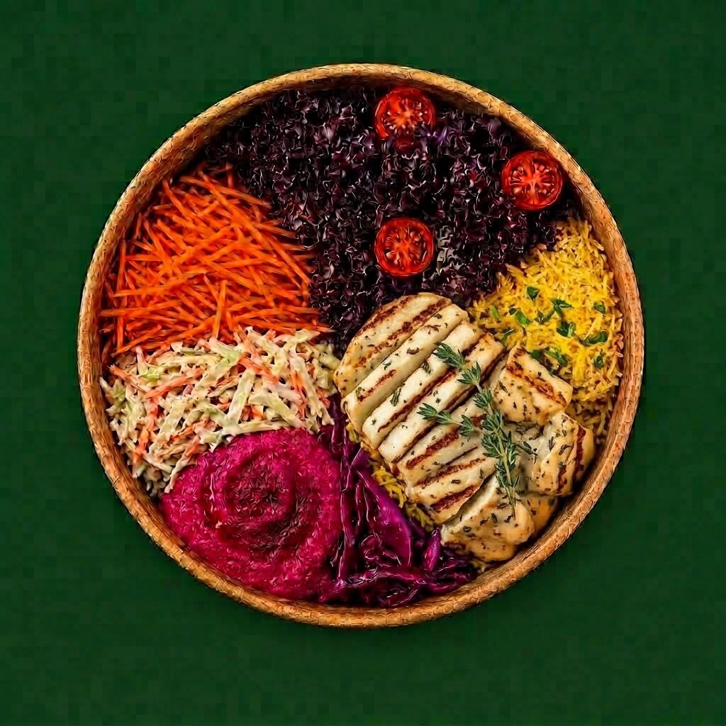 Hellim Peynirli Bowl