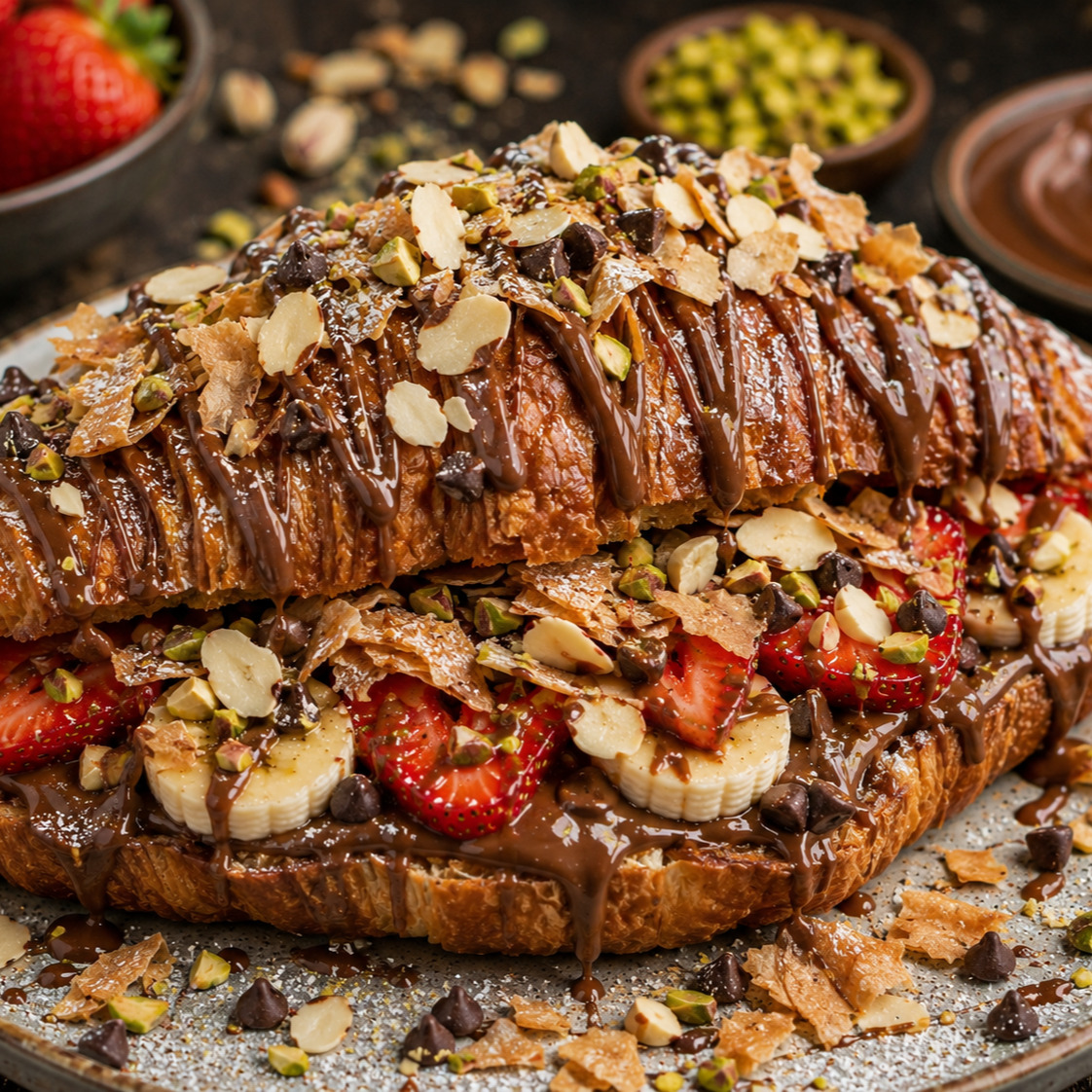 Nutella Aşkı Kruvasan