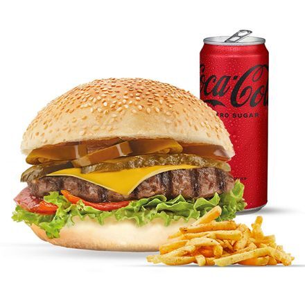 Medium Mexicano Burger Menü