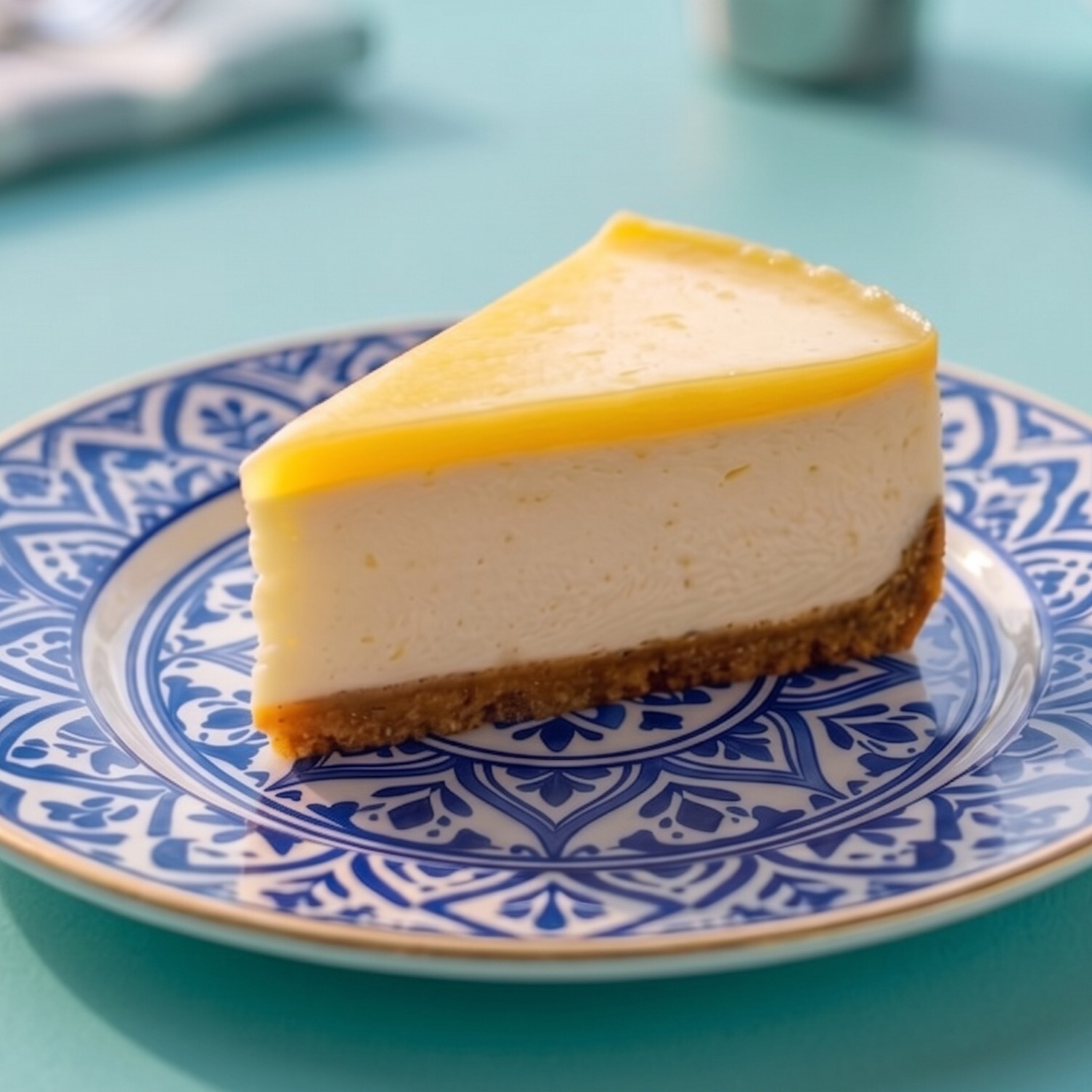 Limonlu Cheesecake Dilim