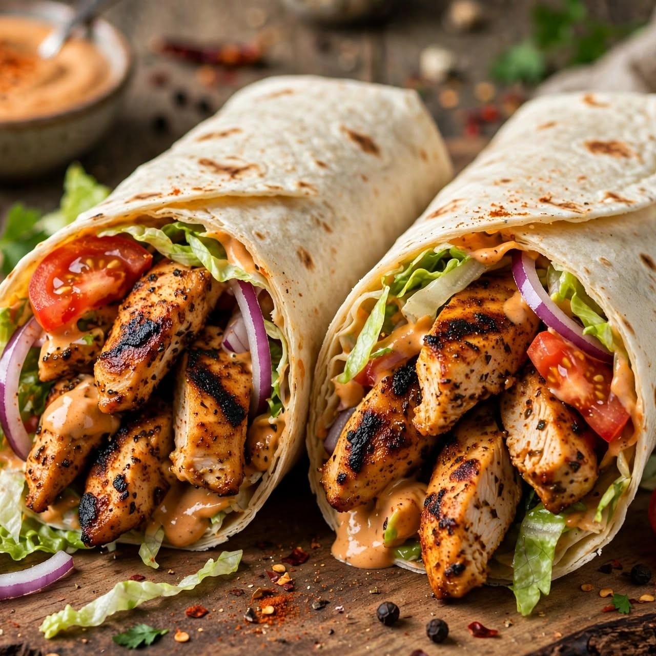 Janti Tavuk Tantuni Dürüm