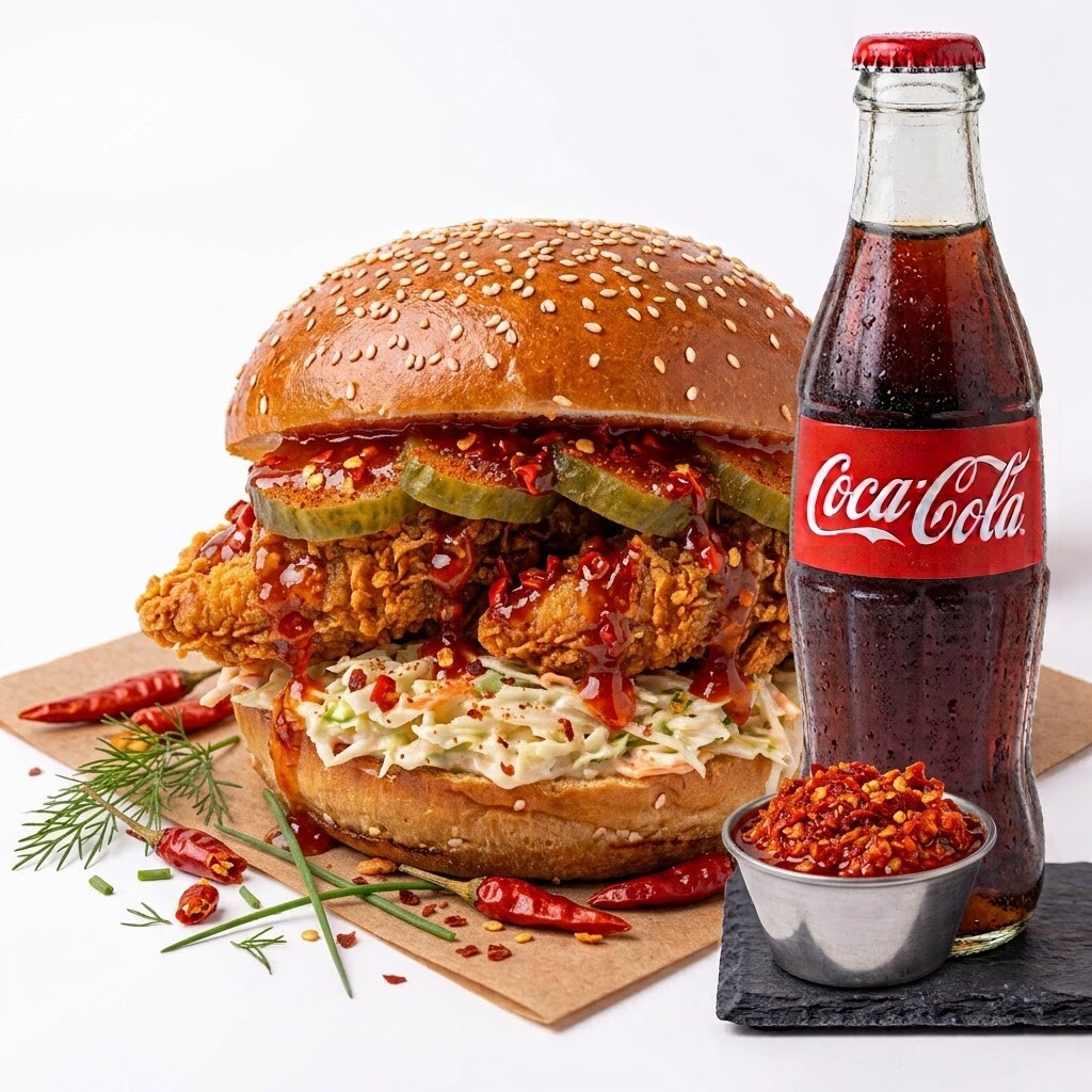 Acılı Crispy's Burger