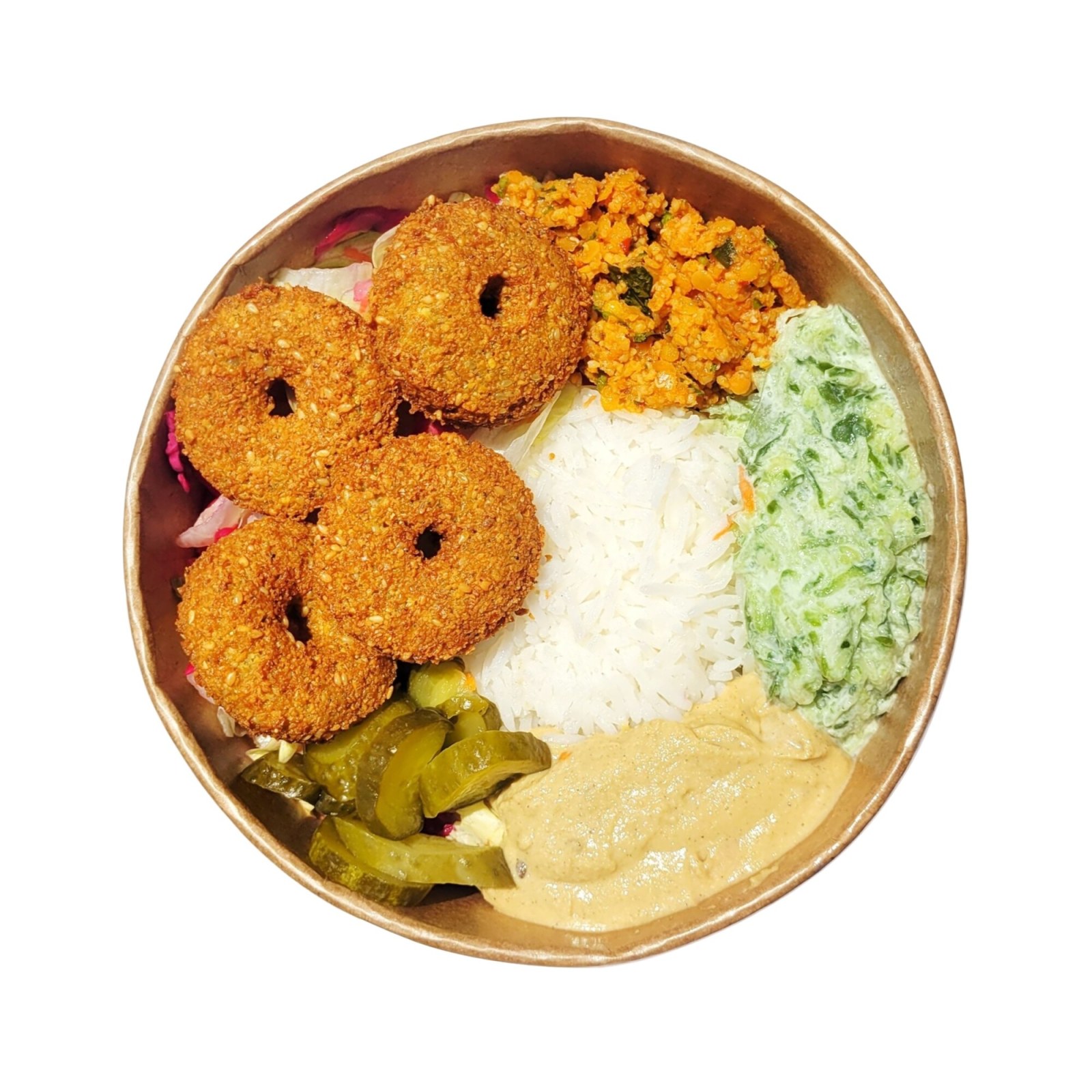 Vejetaryen Falafel Bowl
