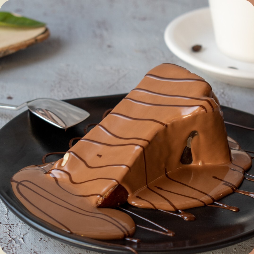 Çikolatalı İspan. Usulü Bask Cheesecake