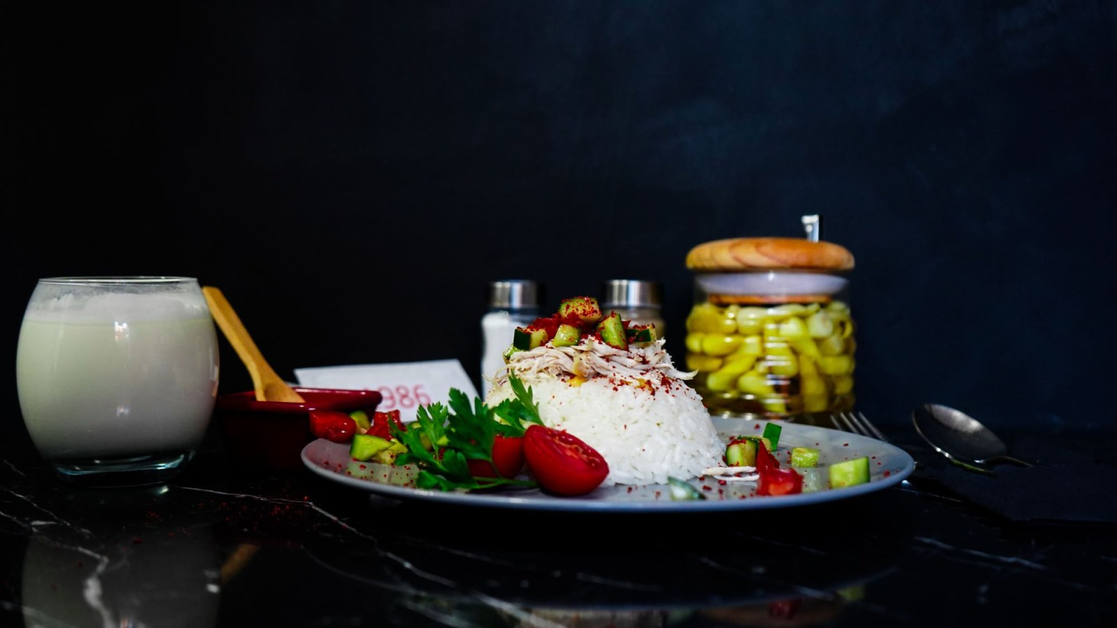 Salatalı Tavuklu Pilav