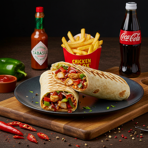 Acı Sever Wrap Menü