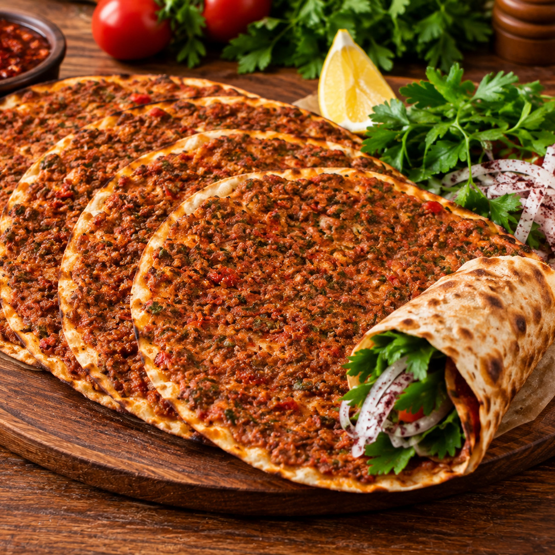 5 Adet Acılı Lahmacun