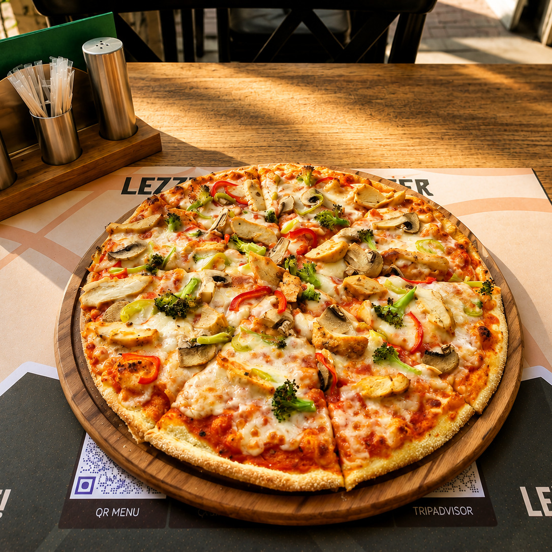Tavuklu Pizza