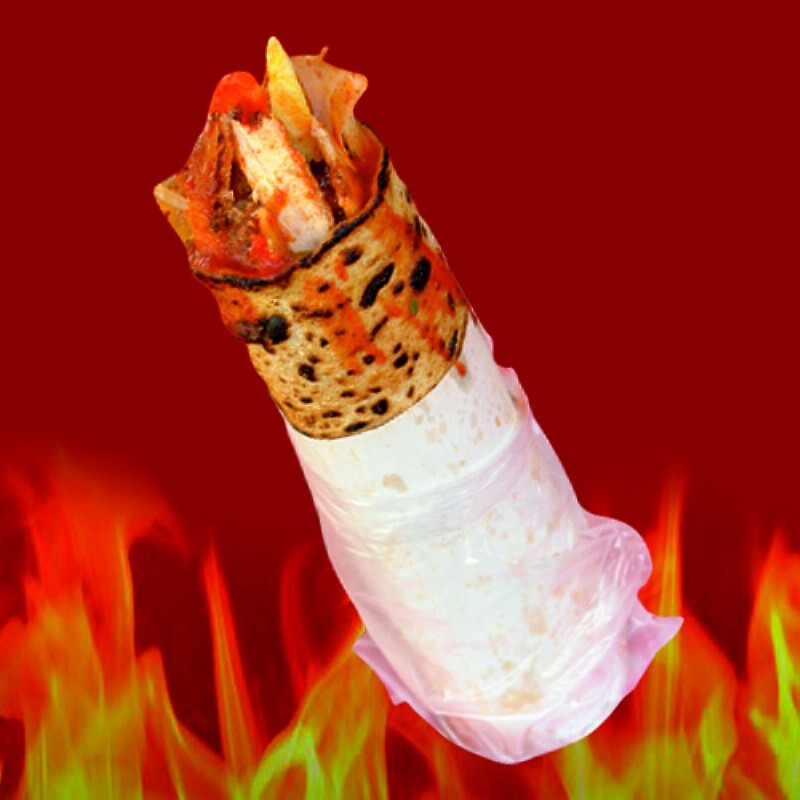 Psikopat Acılı Hatay Usulü Soslu Dürüm (Normal)