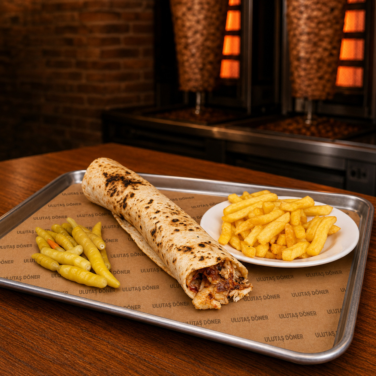 Tavuk Döner Dürüm Menü