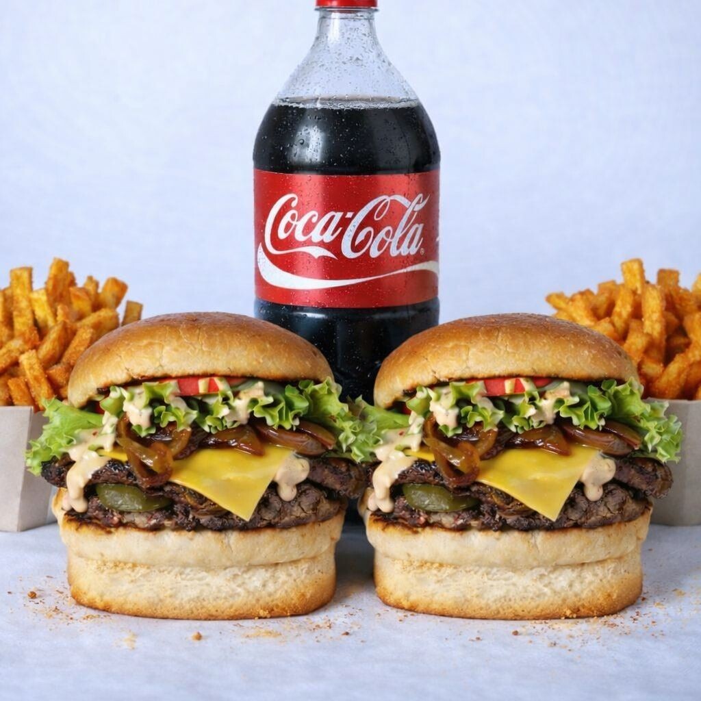 2'li Cheese Burger Menü