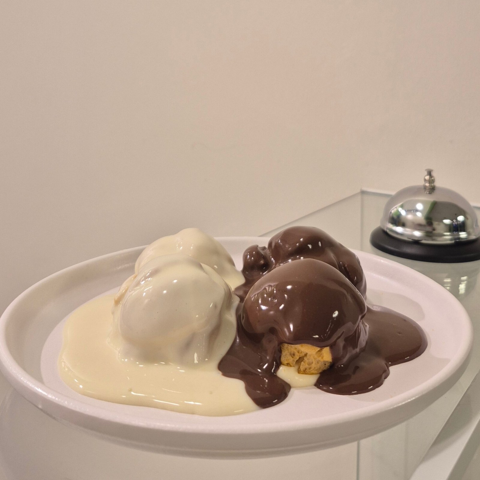 Karışık Çikolatalı Profiterol (400) gr