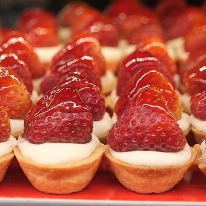 Çilekli Tartolet (500 gr)