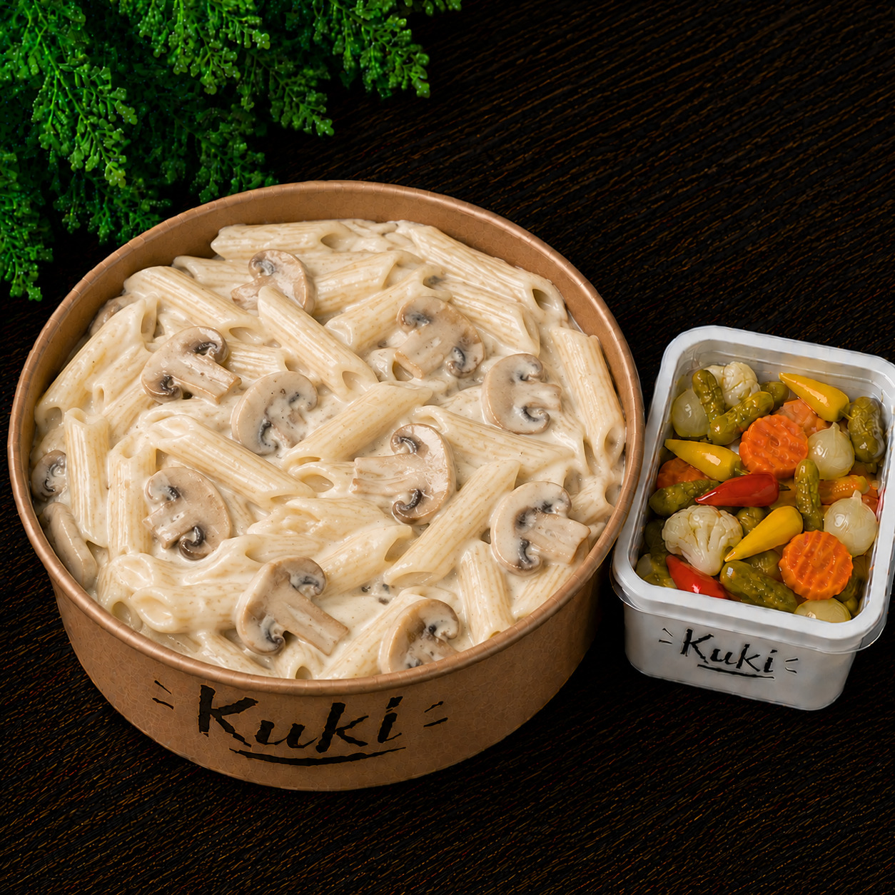 Kremalı Mantarlı Makarna