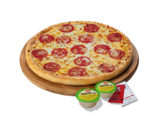Büyük Boy Pepperoni Pizza