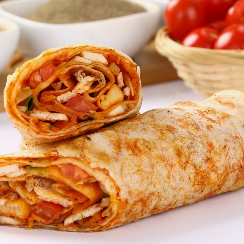 Lavaş Ekmeği Tavuk Döner