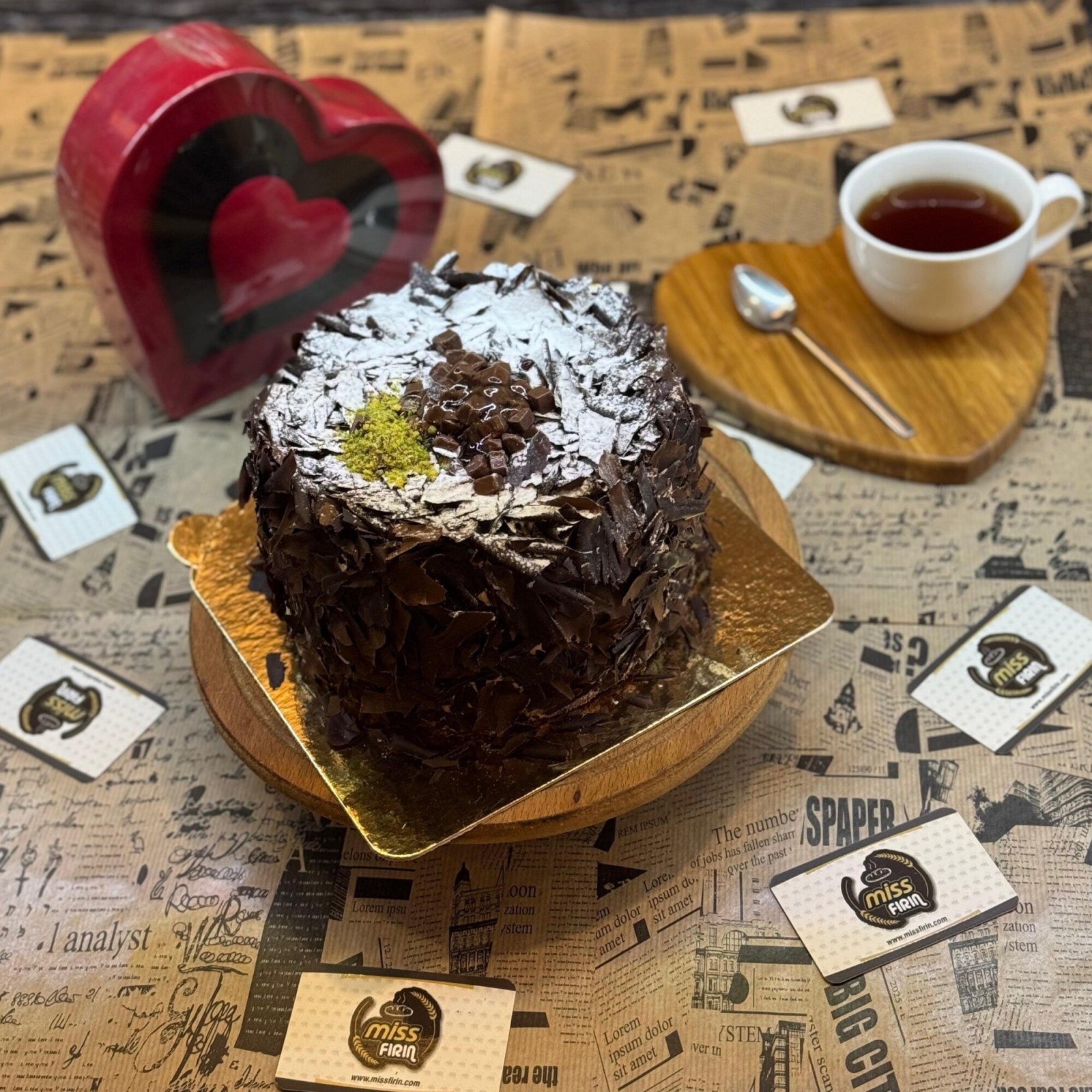 Çikolatalı Pasta (7 - 8 Kişilik)