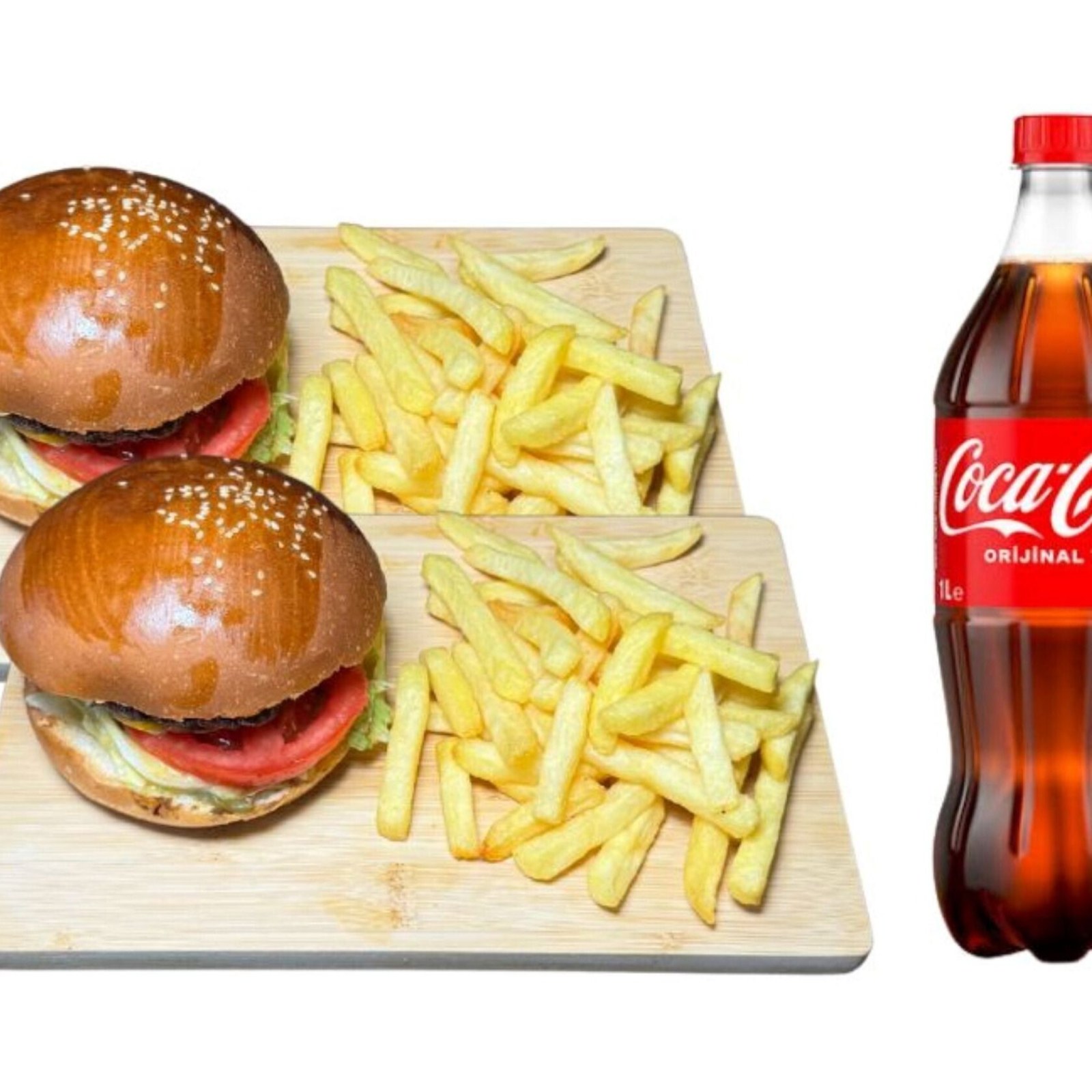 (2'li) Hamburger Menü