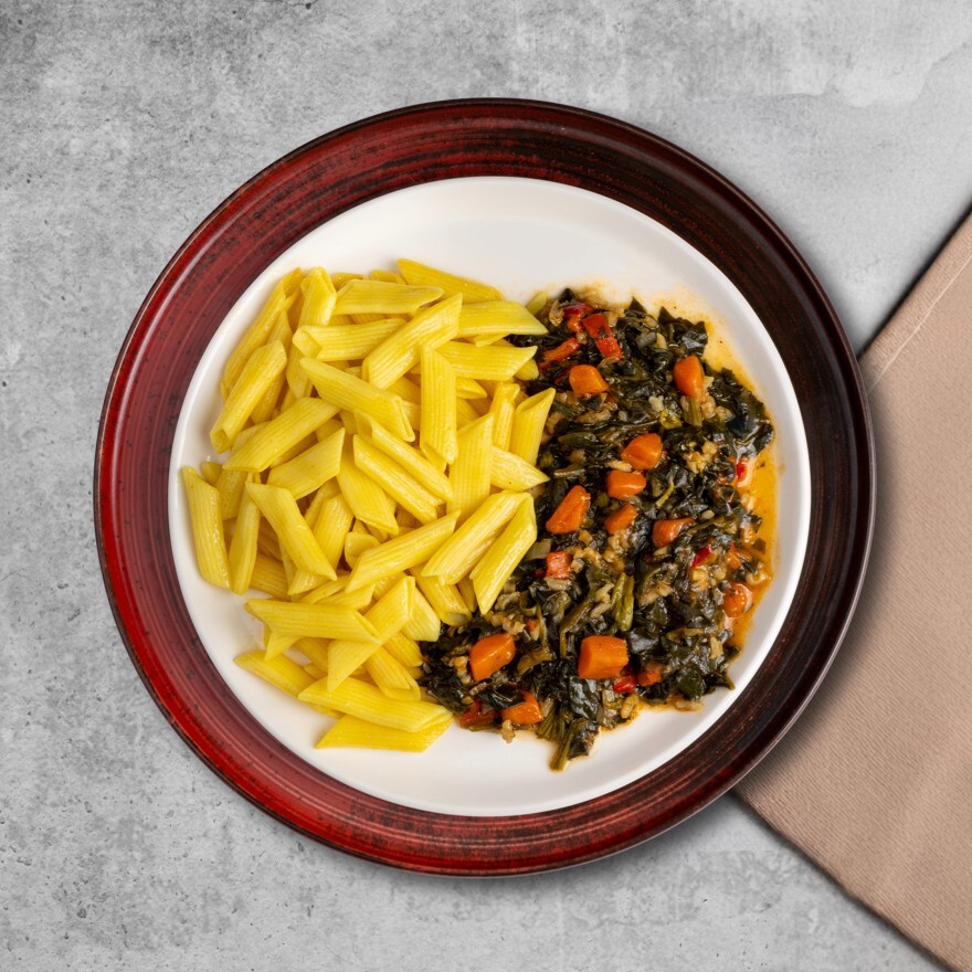 Altın Tencere Ispanak ve Penne Makarna