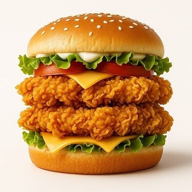 Pou Double Burger