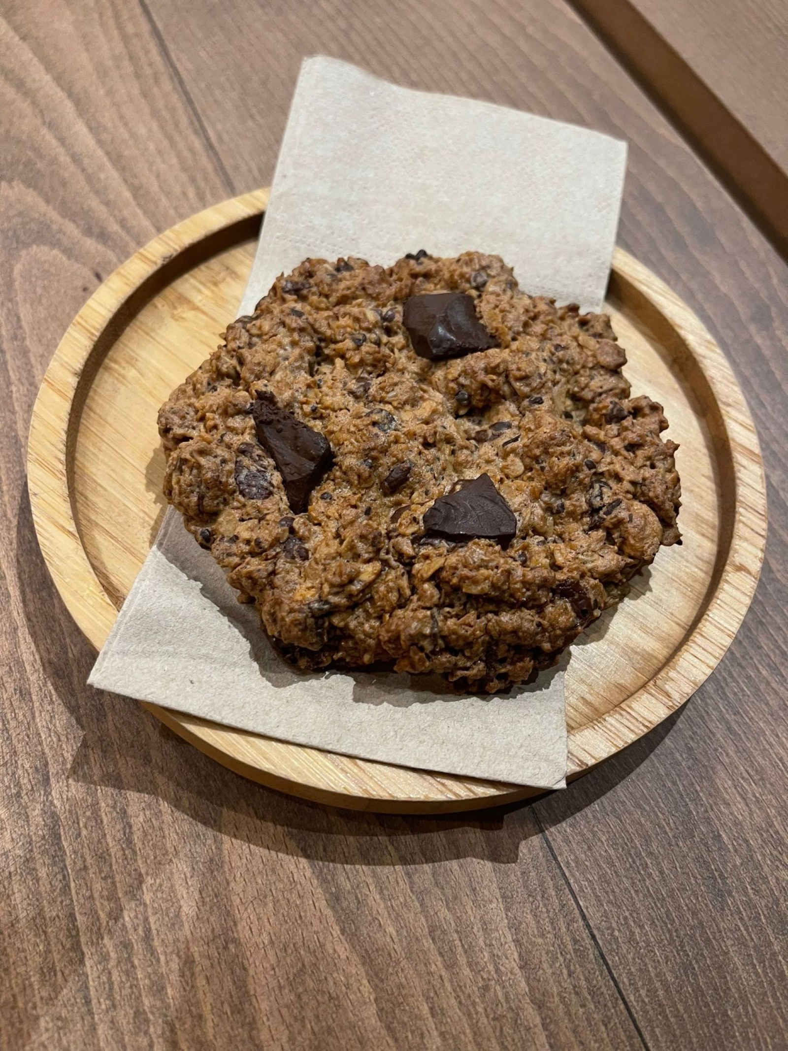 Yulaf Fındık Çikolata Cookie
