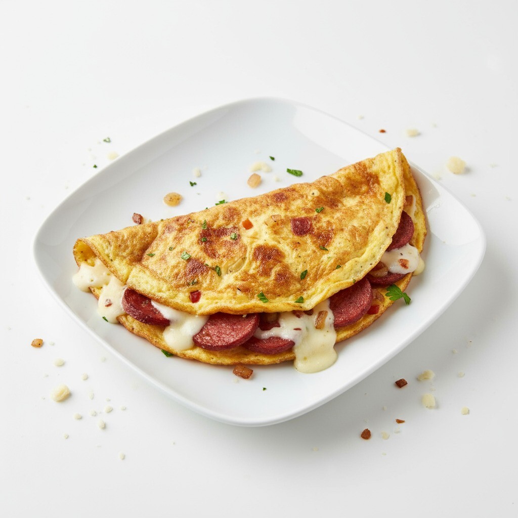 Sucuklu Omlet