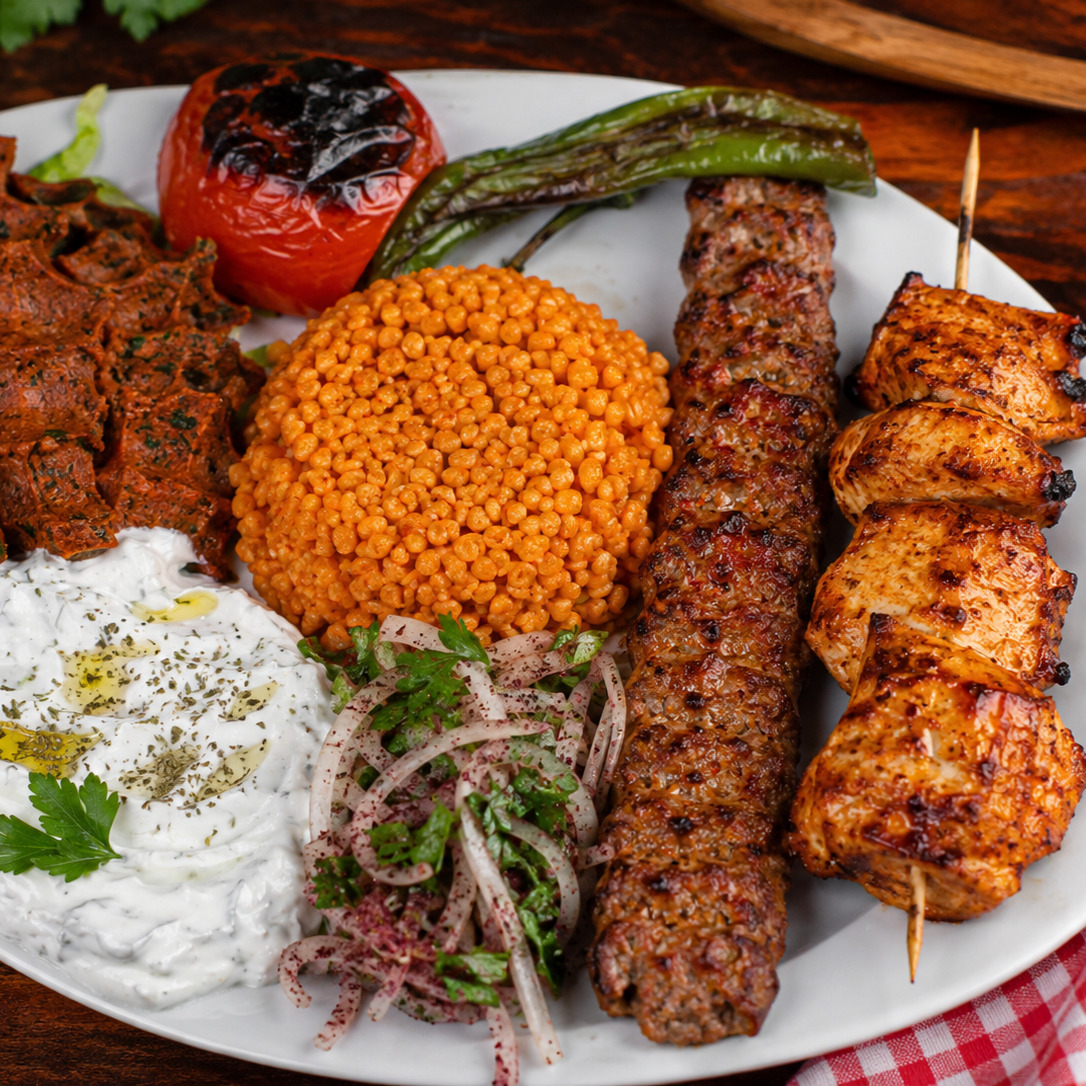 1 Şiş Adana 4 tike tavuk