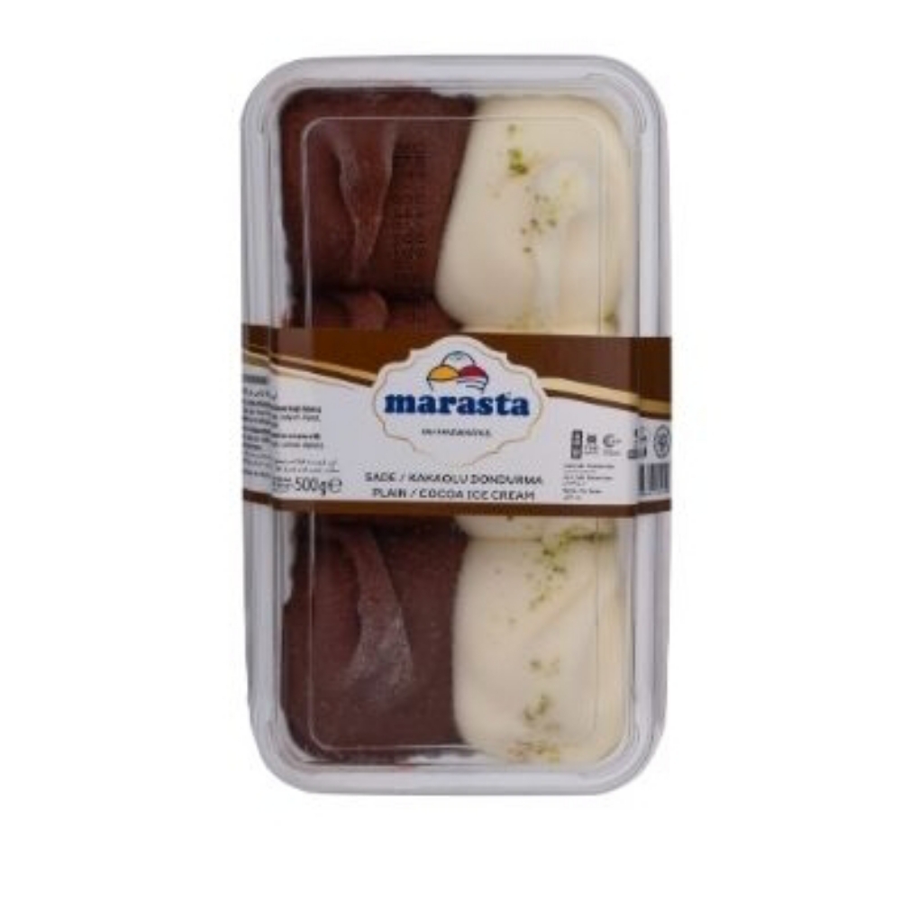 Marasta Kakao - Sade 500 gr Dondurma