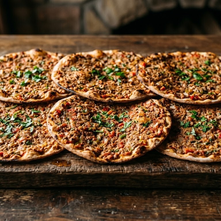 6 ' Lı Lahmacun 2 adet ayran