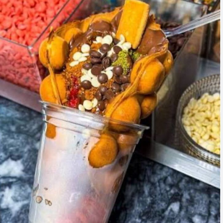 Bardakta Waffle [ Pembe Aşkına ]