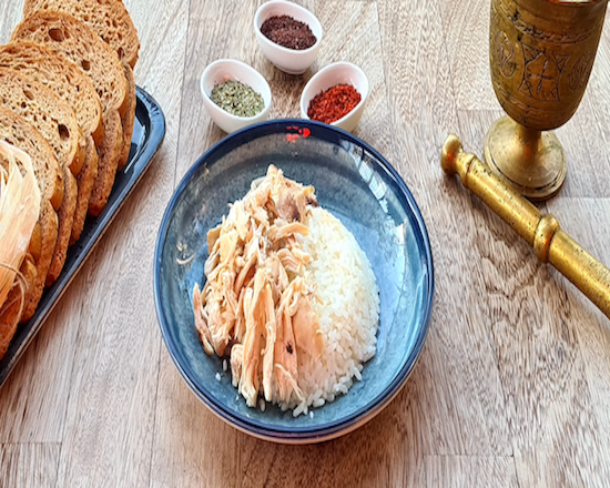 Nohutlu Pilav Üstü Tavuk (150gr Pilav /Tavuk 100 Gr)