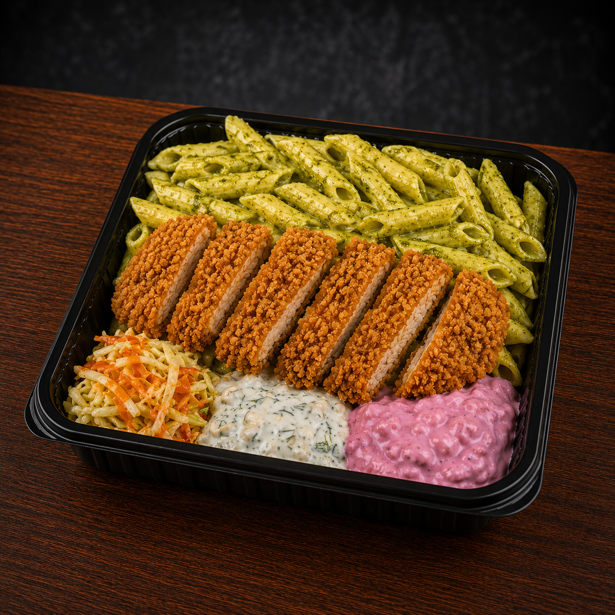 S^Nitz Pesto Salad + 3'lü Salata + İçecek