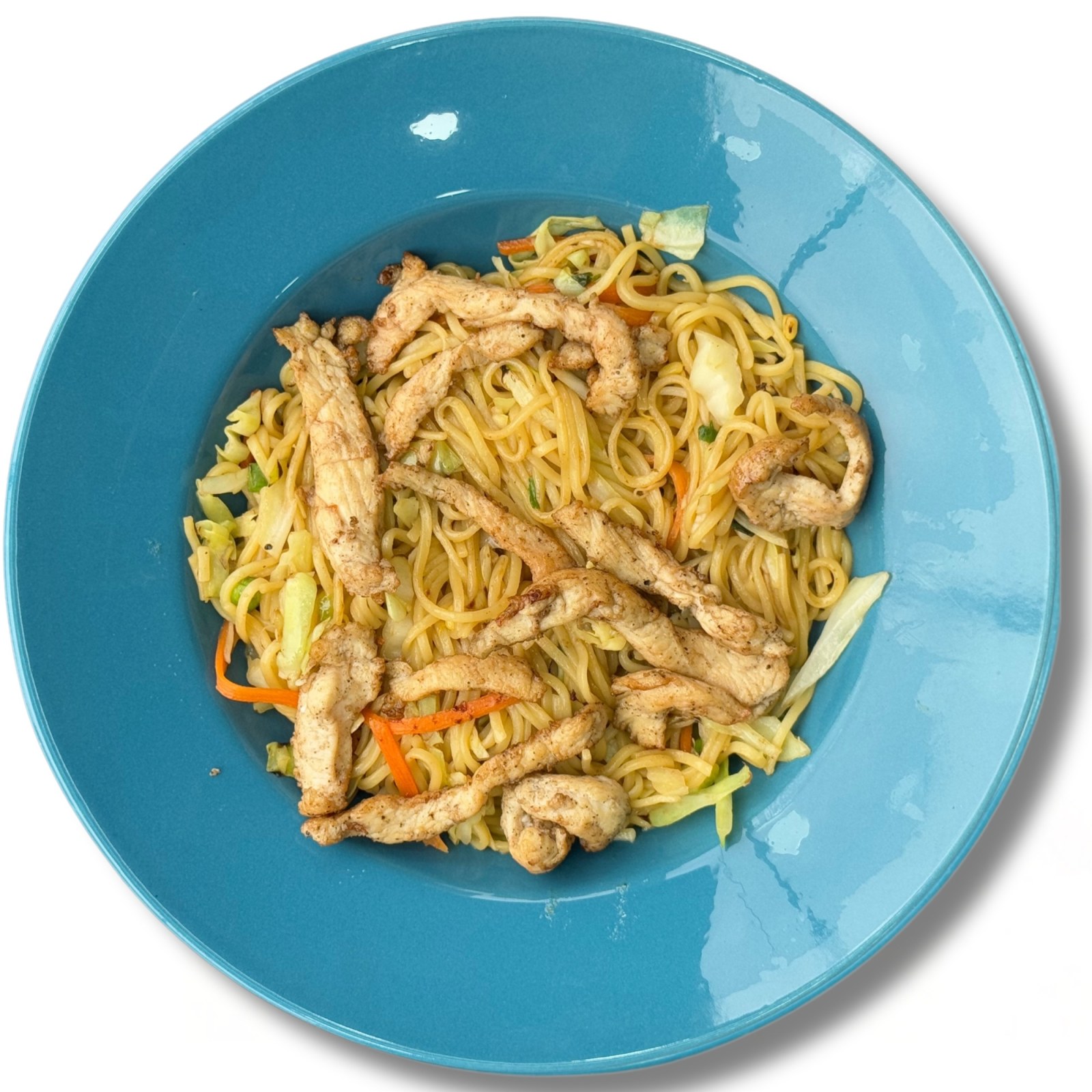 Tavuklu Ramen Stir Fry