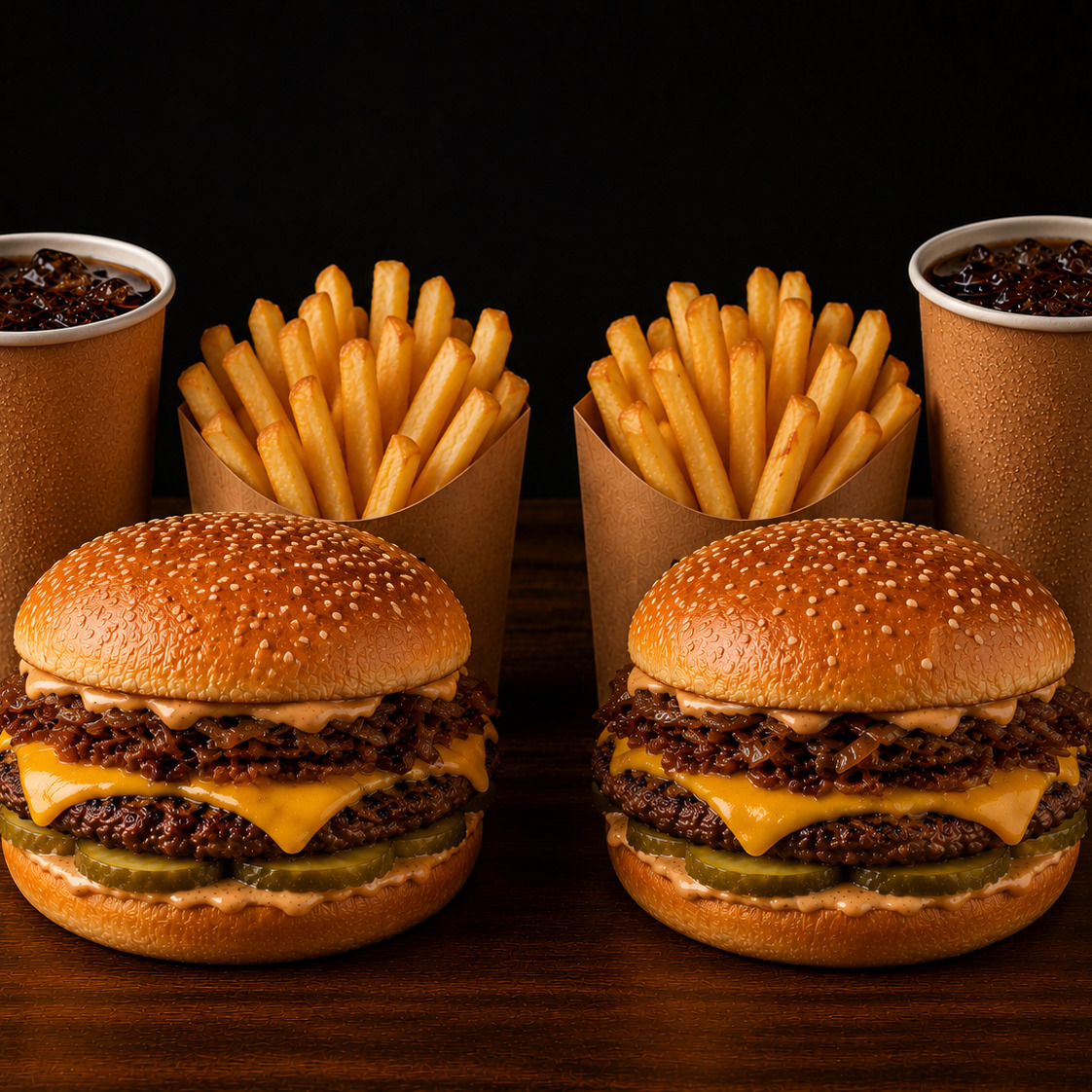 Efsane İkili Classic Smith Burger & Smith Cheese Burger